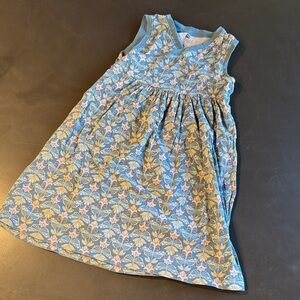 Tea Collection Wrap Neck Floral Dress